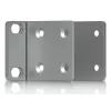 Montavimo komplektas Ubiquiti UACC-Rack-Ear-1U pilkas cinkuotas plienas