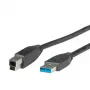 ROLINE USB kabelis - USB A tipas (kištukas) į USB B tipą (kištukas)
