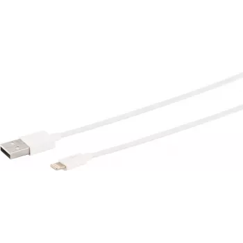 USB A – 8 kontaktų įkrovimo ir sinchronizavimo laidas ShiverPeaks 14-12040, 0,5 m