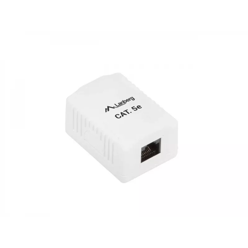 Lanberg OU5-0001-W lizdinė dėžutė RJ-45 balta