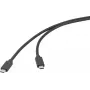Renkforce USB 3.2 Gen2x2 laidas, USB-C į USB-C, 20 Gbit/s, juodas, 4K (RF-6830468)