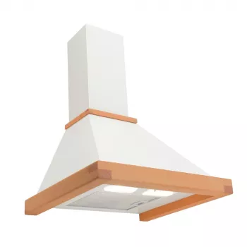 Sieninis gartraukis AKPO WK-4 Rustica Eco 60 cm, ortakinė/cirkuliacinė, max 425 m³/h, plienas/medis, bronza