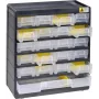 Dėžė sandėliavimui allit VarioPlus Basic model 458090, 300×335×135 mm, juoda/geltona