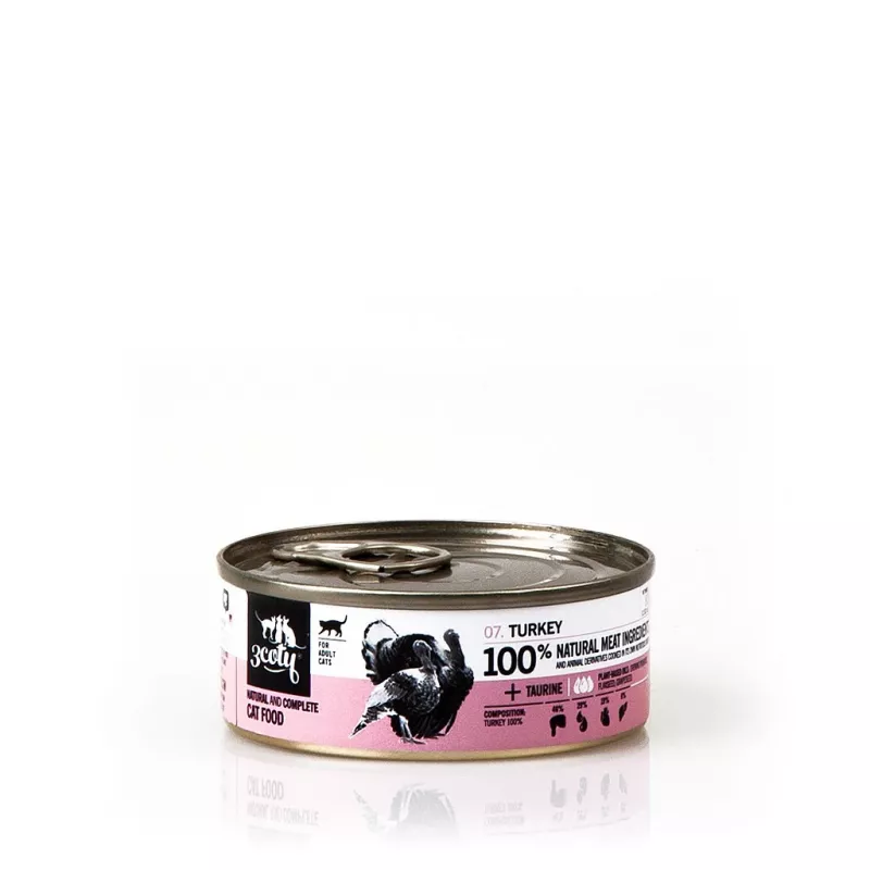 3COTY Turkey – šlapias ėdalas katėms – 80g