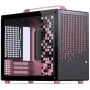Jonsplus Z20 Black-Pink kompiuterio korpusas – Mini/Micro/Flex-ATX su nešimo rankena