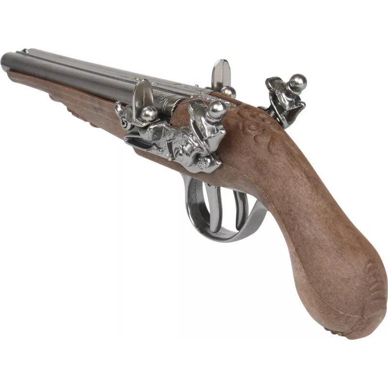 Metalinis piratų pistoletas Pulio modelis 15541/0 su realistiniu dizainu