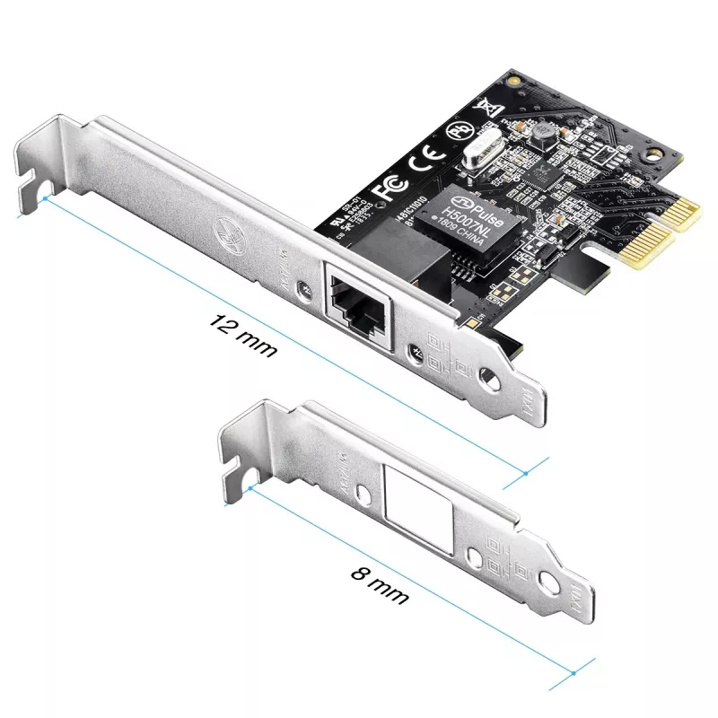 Cudy PE10 tinklo plokštė vidinė Ethernet 1000 Mbit/s