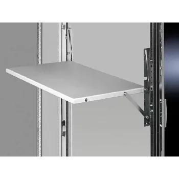 Reguliuojama lentyna serverio stovui Rittal 4638.800, pilka, 613×400 mm, apkrova 30 kg
