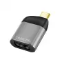 LogiLink CUA0204 USB-C į DisplayPort adapteris (jungties keitiklis) juodai pilkas