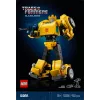 LEGO Icons Transformers Bumblebee veiksmo figūrėlės konstravimo rinkinys – kolekcinis robotų modelis suaugusiems, transformuojamas į transporto priemonę, dovana vyrams