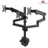 Maclean MC-811 – laikiklis trims monitoriams, tvirtinamas prie stalo