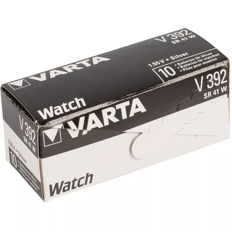 Varta V 392 baterija SR41 sidabro oksidas 38 mAh (00392 101 401)