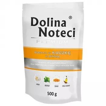 Dolina Noteci Premium šlapias maistas šunims su antiena ir moliūgu, 500 g
