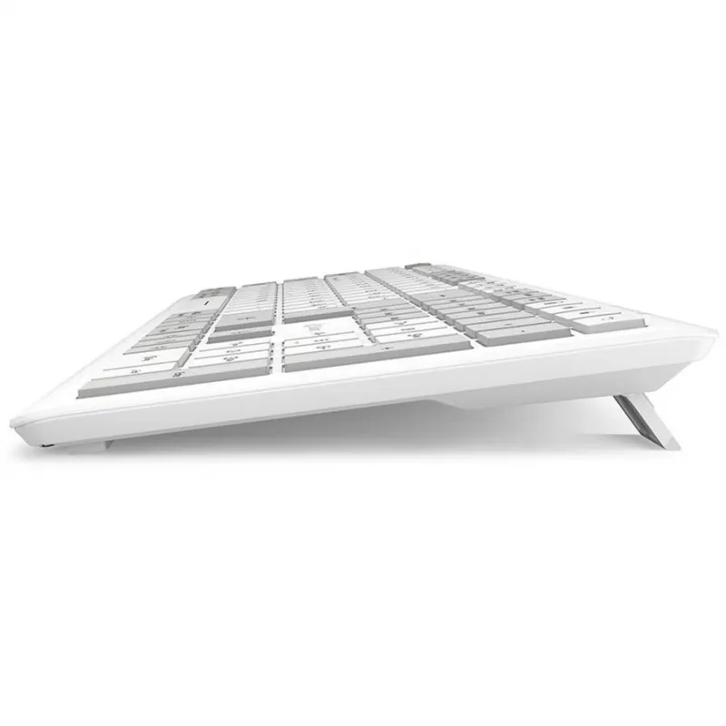 Belaidė klaviatūra Sharkoon OfficePal K30W balta, DE išdėstymas, membraninė