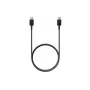 USB-C laidas Samsung EP-DA705 25W juodas įkrovimui ir duomenų perdavimui