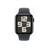 Apple Watch SE GPS + Cellular 44 mm vidurnakčio aliuminio korpusas su vidurnakčio sporto juostele (M/L)