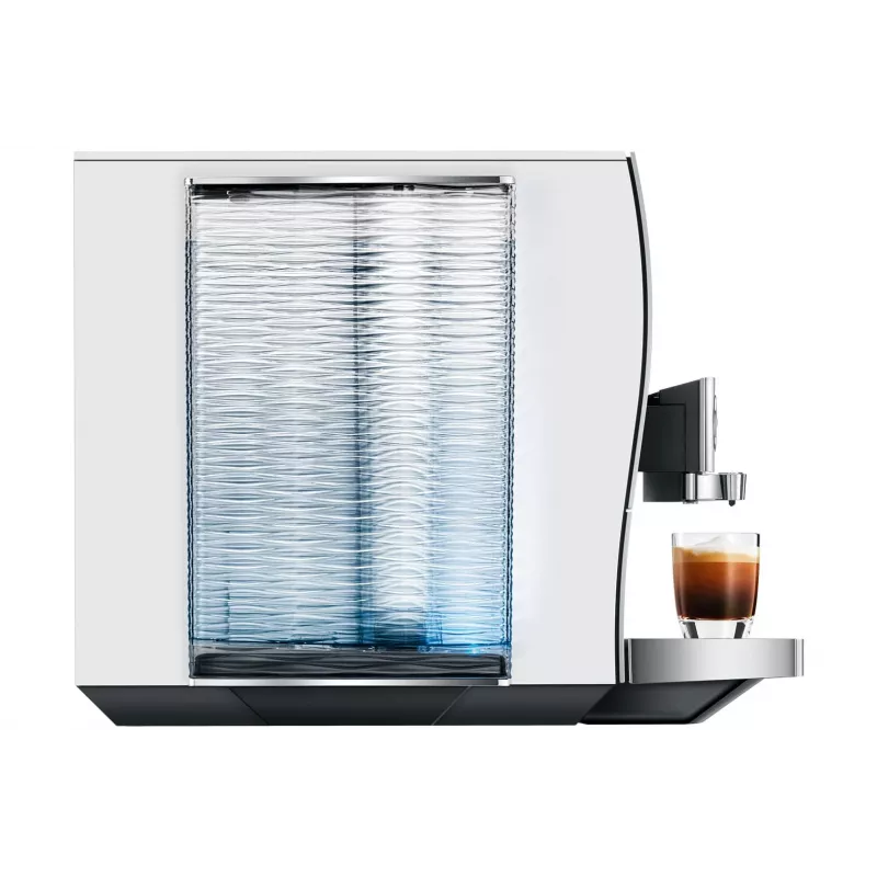 Visiškai automatinis espreso aparatas JURA Z10 (EB) – 2,4 l vandens talpa, įmontuotas malūnėlis, 1450 W, aliuminis/balta