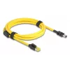 Delock Laidas RJ45 Kištukas Cat.6 į Mini I/O 8 Kontaktų D-Form Type 2 2 m (81251)