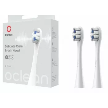Oclean P3K4-XPD SET elektrinis dantų šepetėlis su 2 itin minkštais šepetėlių antgaliais, balta