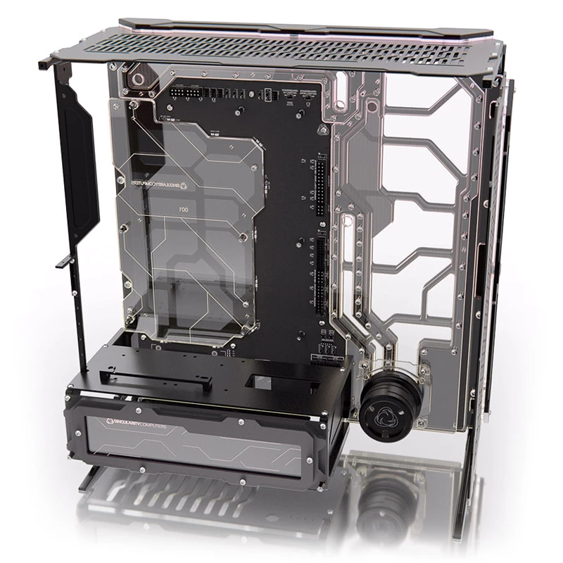 Singularity Computers Spectre Integra-M Mid Tower Elite Dark - juodas