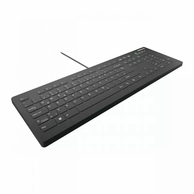 Medicininė klaviatūra CHERRY AK-C8112 USB QWERTZ vokiška juoda 105 klavišų