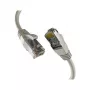 EFB-Elektronik CAT8.1 pilkas 0,50m RJ45 jungiamasis kabelis S/FTP PIMF LSZH 2000MHZ 40GB tinklo kabelis