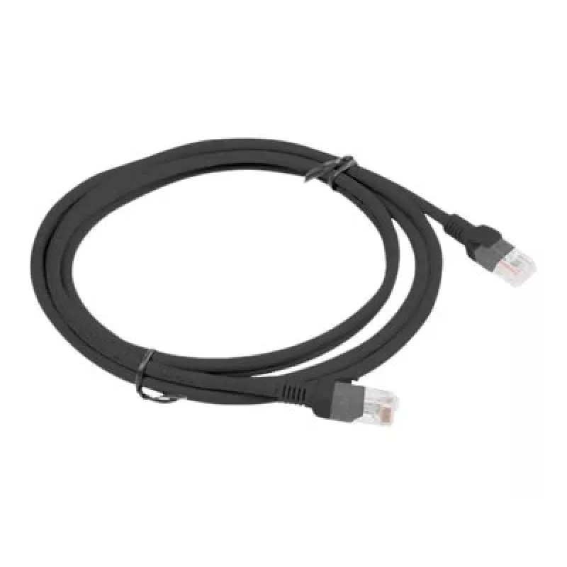 Tinklo kabelis LANBERG PCU5-10CC-0200-BK RJ-45 Cat5e U/UTP 2 m Juodas