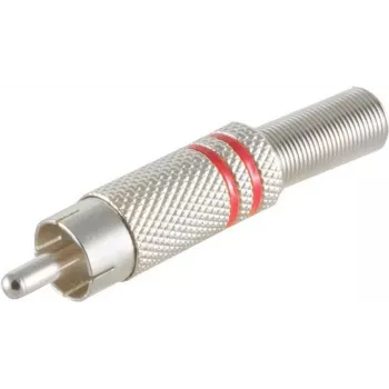 shiverpeaks BS52000-R Kištukinis RCA jungtis iš nerūdijančio plieno