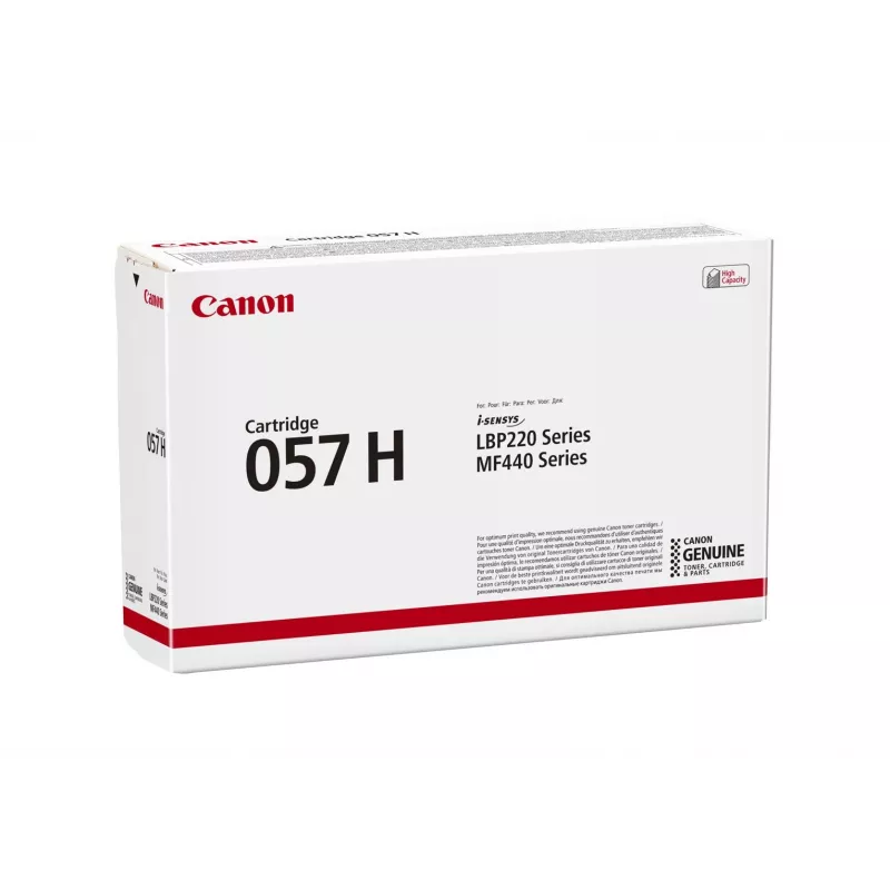 Canon 057H originali juoda didelės talpos tonerio kasetė