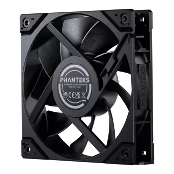 Phanteks M25G2-120 120mm juodi korpuso ventiliatoriai 3 vnt. pakuotė