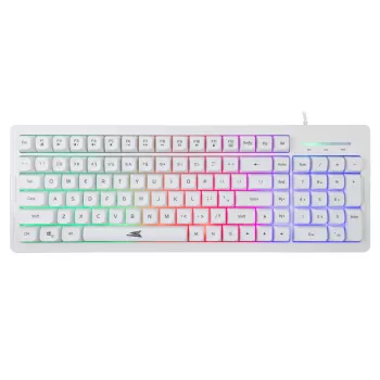 Klaviatūros ir pelės rinkinys Baracuda BGC-012 Orca White – baltas klaviatūros ir pelės komplektas