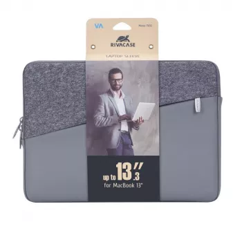 Dėklas nešiojamam kompiuteriui Rivacase 7903 33,8 cm (13,3 colio) pilkas
