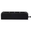 DeepCool FH-04 ventiliatorių šakotuvas — 20 kontaktų ATX į 4× 3 kontaktų Molex, 0,55 m laidas, juodas