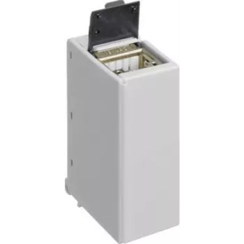 Hager ZZ45ZPH6 - RJ-45 kištukinis lizdas - 2P - 6a - Pilka - 18 mm - 35 mm
