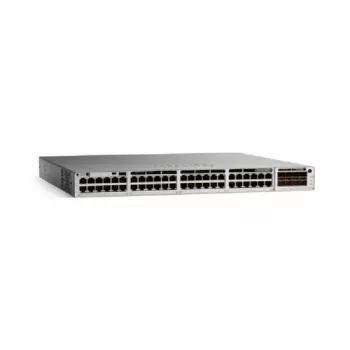 Cisco Catalyst 9300 48 prievadų (12 mGig ir 36 2,5 Gbps) tinklo jungiklis su Network Advantage licencija