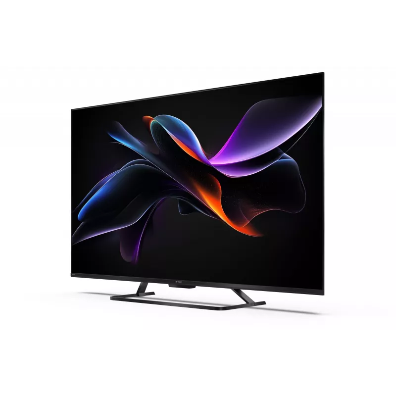Sharp 55HR7265E 55 colių 4K UHD LED Smart TV su Google TV, juodos spalvos, energijos klasė F
