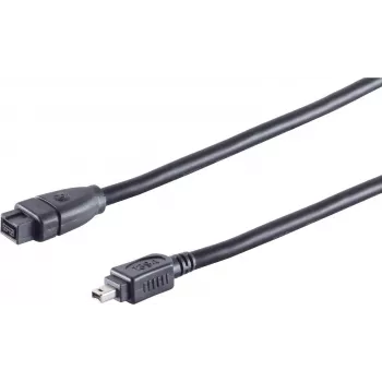 FireWire kabelis ShiverPeaks 77311 – 9 kontaktų IEEE 1394b jungtis, didelės spartos duomenų perdavimui