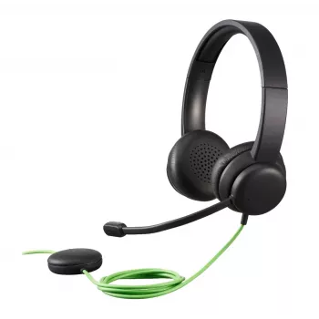 Laidinė konferencinė ausinė Acer GP.HDS11.01N – ant ausies, 2 m laidas, 20–20000 Hz, 160 g, juoda