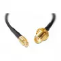Koaksialinis kabelis DeLOCK 88578 0,2 m juodas