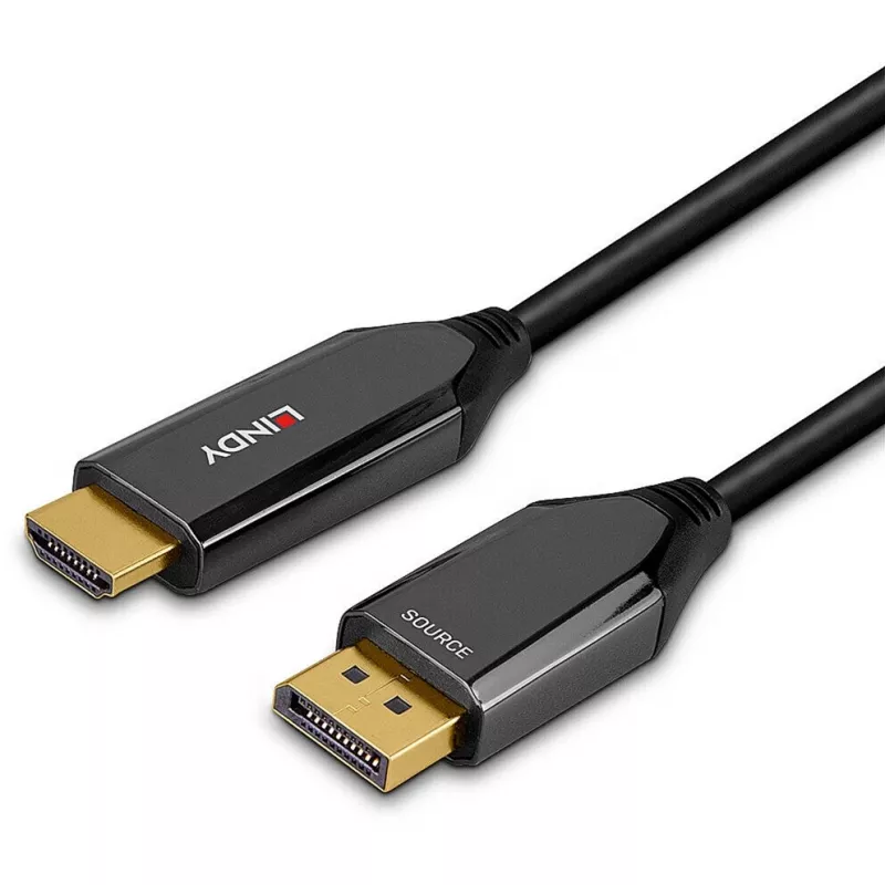Lindy 3 m aktyvus DisplayPort 1.4 į HDMI 8K60 laidas