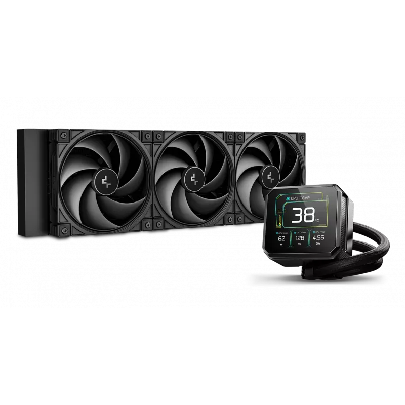 Skysčio aušintuvas CPU DeepCool SPARTACUS 360, 360 mm radiatorius, 3 x 120 mm ventiliatoriai