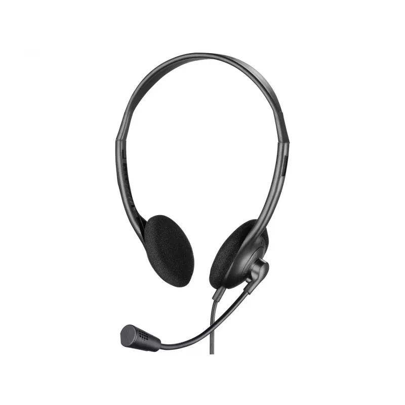 Advanced Accessories USB ausinės su mikrofonu – juodos