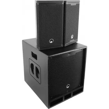 Aktyvi 2.1 garsiakalbių sistema Omnitronic MAXX-1206DSP 120W RMS su Bluetooth