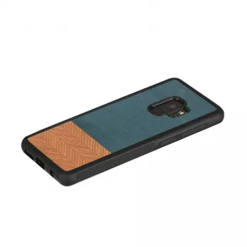 Dėklas Samsung Galaxy S9 man and wood džinsinė juoda
