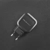 Vidinis AC įkroviklis QOLTEC 50186 išmaniajam telefonui ir planšetei, 5 V 3,4 A, 17 W, 2× USB, juodas