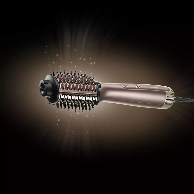 BaByliss AS95E Air Power Volume karšto oro šepetys Champagne 1000 W