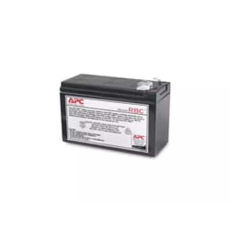 APC akumuliatoriaus keitimo kasetė APCRBC110 (OEM), sandarus švino rūgšties (VRLA), 1 vnt., 84 VAh, juoda, RoHS, 2,5 kg