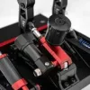 Pedalų rinkinys Simagic P1000-RS Black su jėgos jutiklio stabdžiu, modelis S305