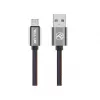 USB į Micro USB duomenų laidas Tellur 1 m džinsinis