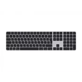 Apple Magic Keyboard su Touch ID ir skaitmenine dalimi, USB/Bluetooth, QWERTY, rusų, juoda